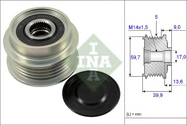 Sistem roata libera, generator