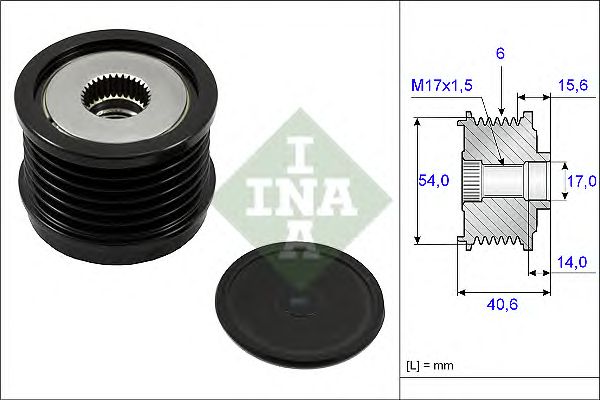 Sistem roata libera, generator FIAT 1,9D/2,0 MULTIJET