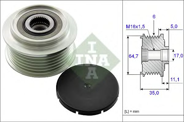 Sistem roata libera, generator