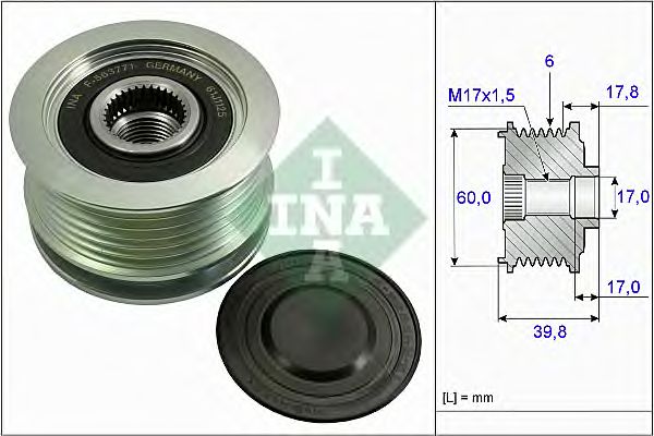 Sistem roata libera, generator