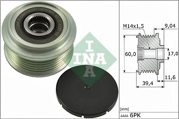 Sistem roata libera, generator