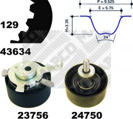 Set curea de distributie