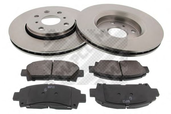 Set frana, frana disc