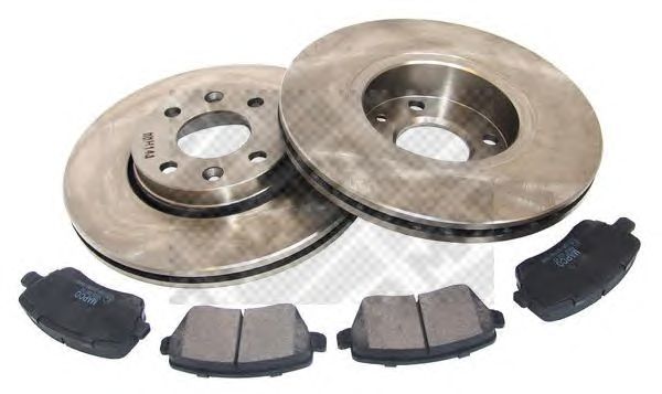 Set frana, frana disc