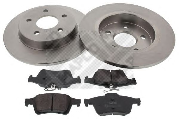 Set frana, frana disc