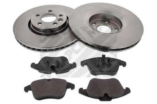 Set frana, frana disc