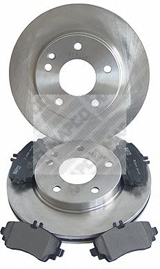 Set frana, frana disc