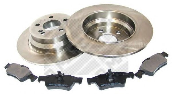 Set frana, frana disc