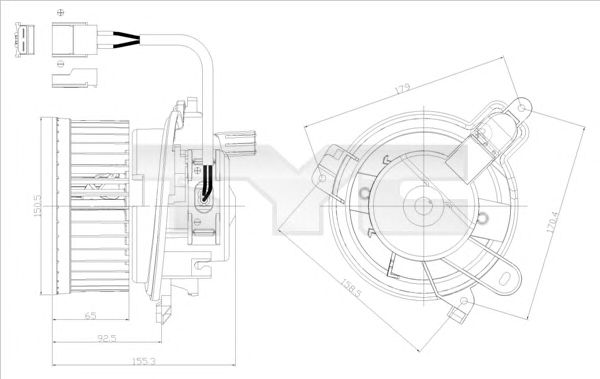 Ventilator, habitaclu