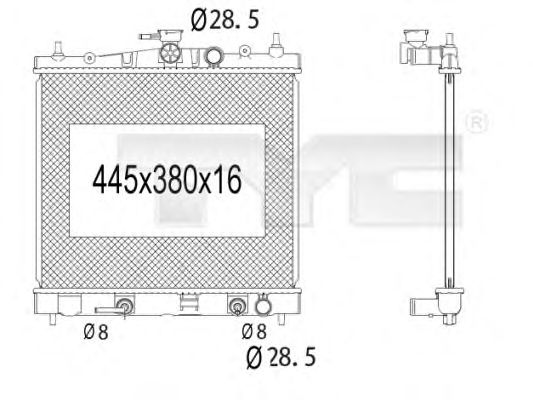 Radiator, racire motor