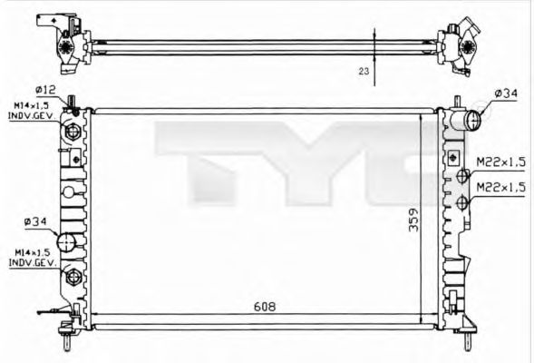 Radiator, racire motor