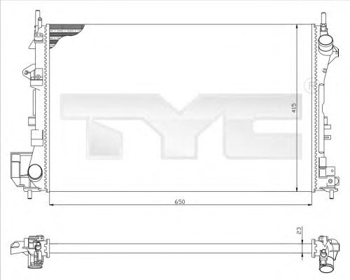 Radiator, racire motor