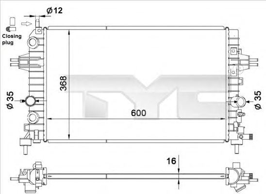 Radiator, racire motor