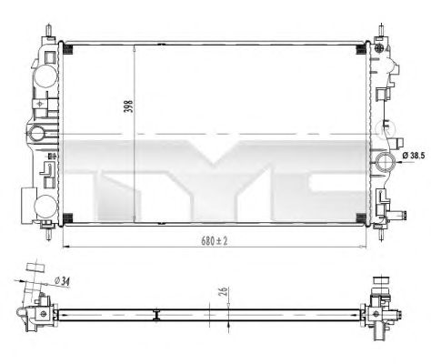 Radiator, racire motor