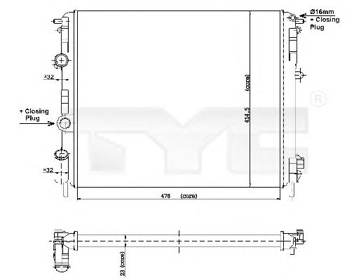 Radiator, racire motor