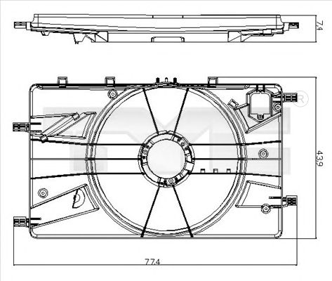 Suport, ventilator