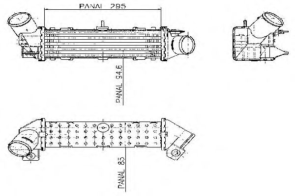 Intercooler, compresor