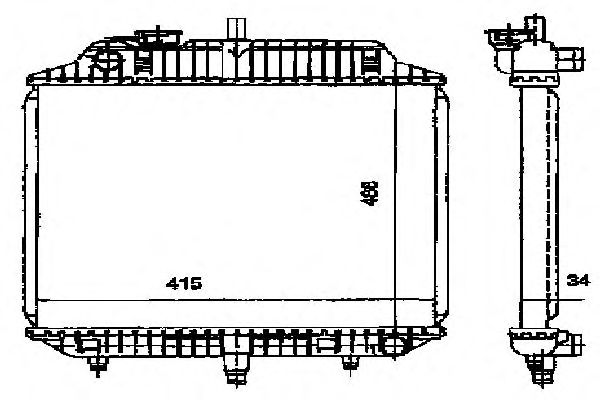 Radiator, racire motor