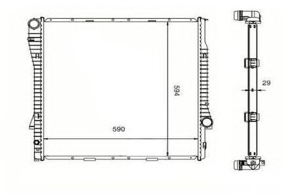 Radiator, racire motor