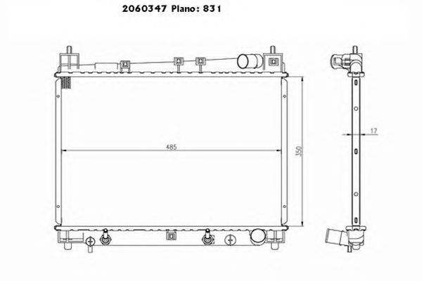 Radiator, racire motor