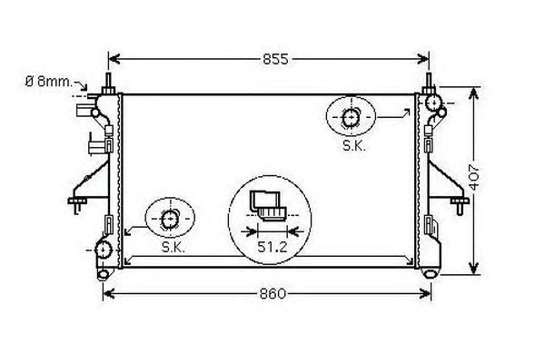 Radiator, racire motor