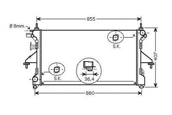 Radiator, racire motor