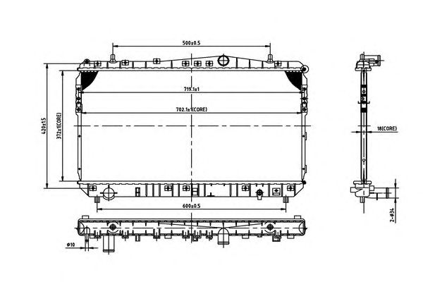 Radiator, racire motor