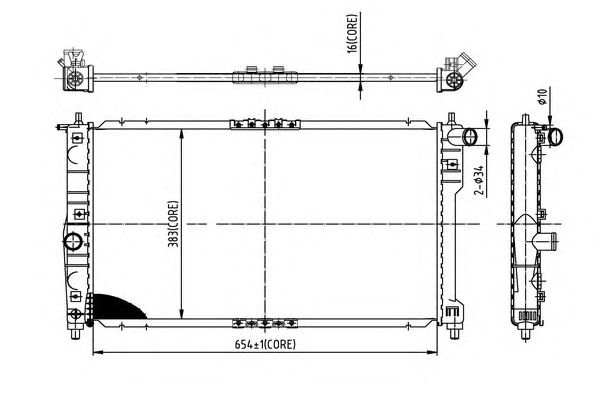 Radiator, racire motor