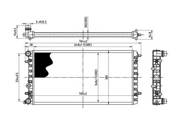 Radiator, racire motor