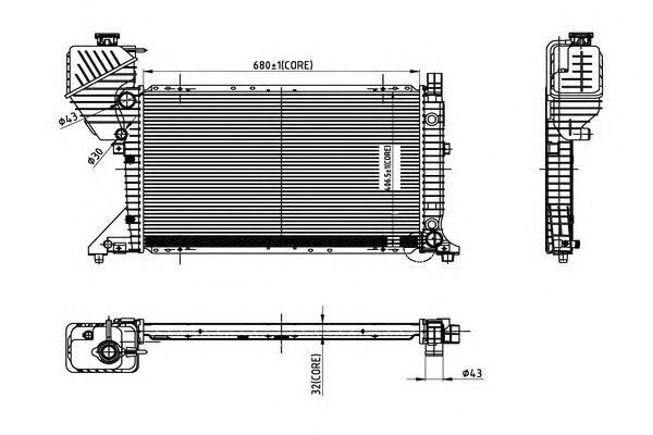 Radiator, racire motor