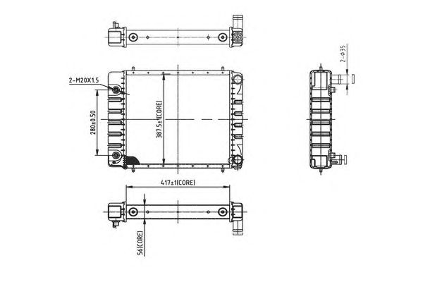 Radiator, racire motor