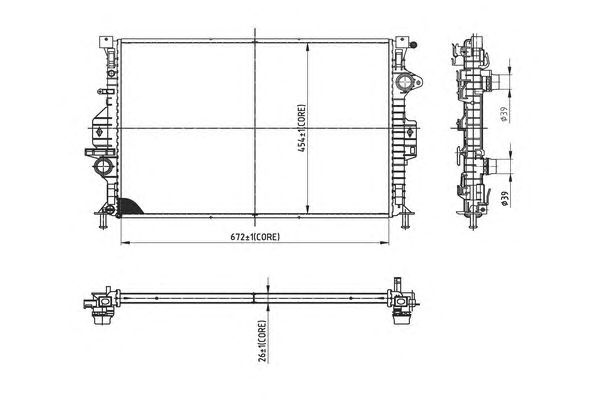 Radiator, racire motor