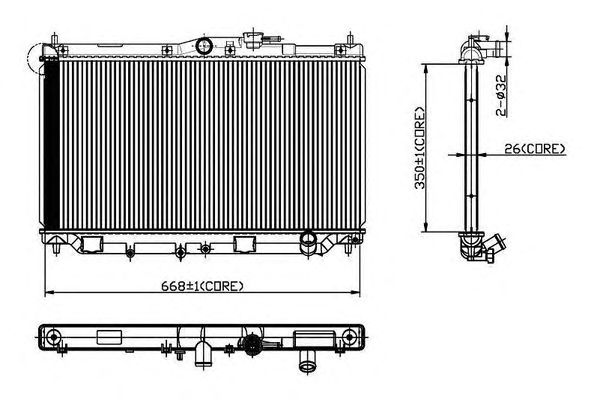 Radiator, racire motor