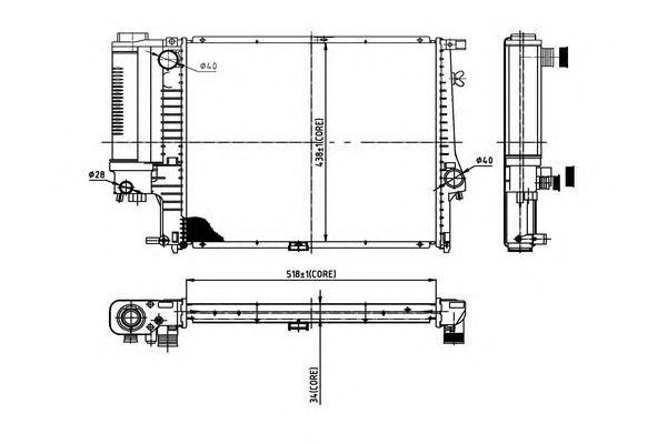 Radiator, racire motor