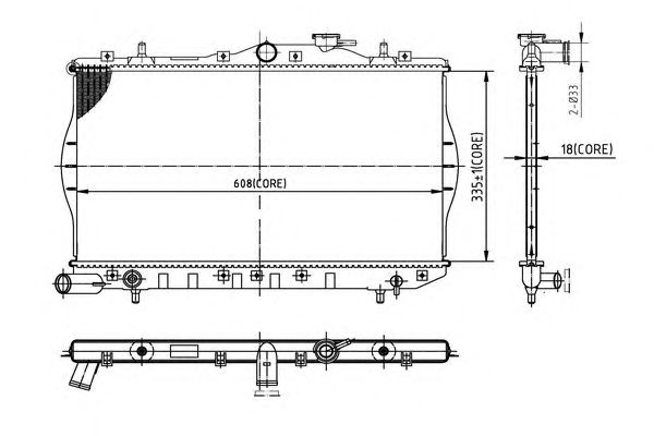 Radiator, racire motor