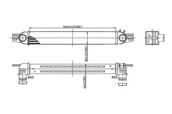 Intercooler, compresor