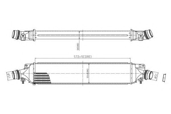 Intercooler, compresor