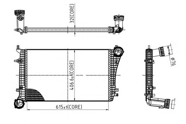 Intercooler, compresor