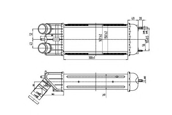 Intercooler, compresor