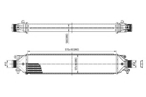 Intercooler, compresor