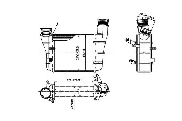 Intercooler, compresor