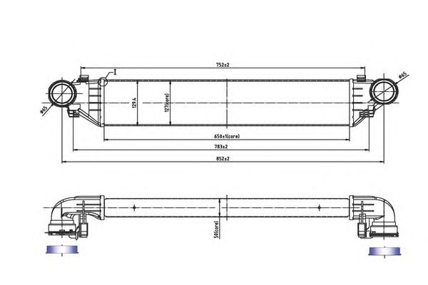 Intercooler, compresor