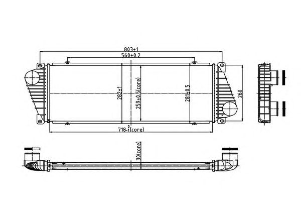 Intercooler, compresor