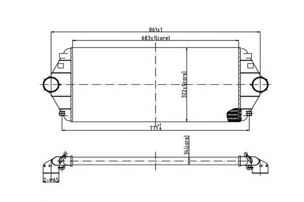 Intercooler, compresor