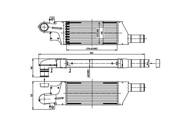 Intercooler, compresor