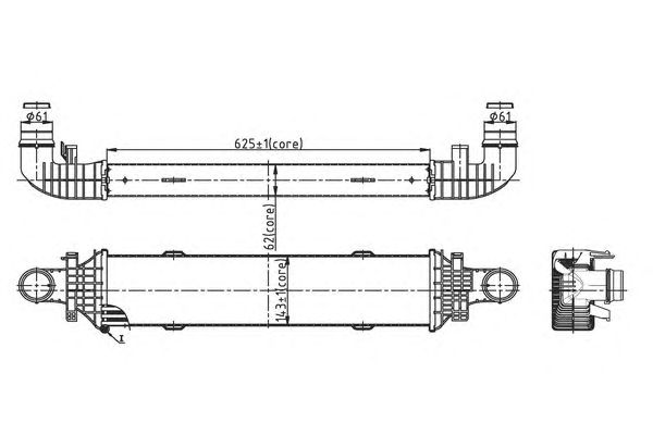 Intercooler, compresor