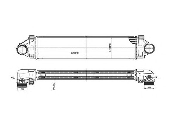 Intercooler, compresor