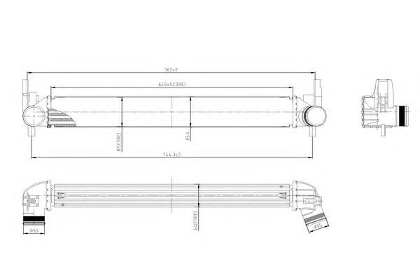 Intercooler, compresor