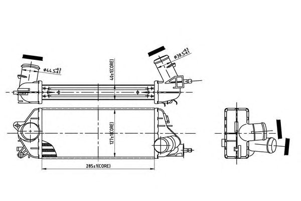 Intercooler, compresor