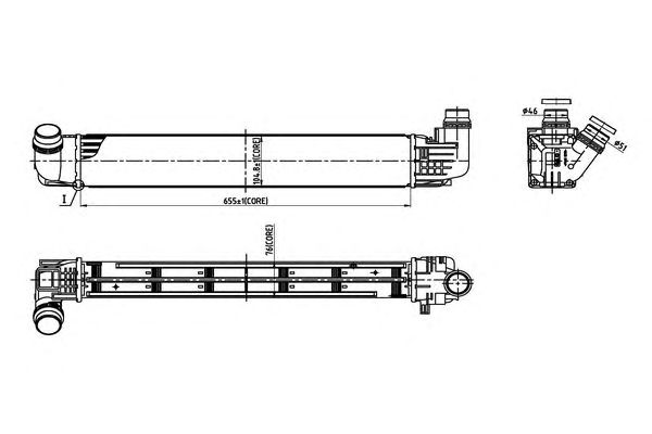 Intercooler, compresor